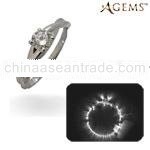 RD6023AA Energized 18K white gold diamond ring