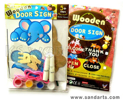 Wooden Door Sign Kit