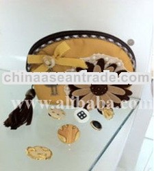 Sunflower handmade coin purse, wallets, cosmetic bag