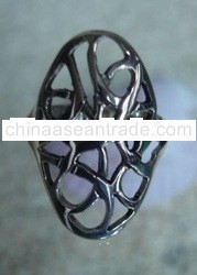 RFMN0014 - Sterling Silver Ring with Celtic Design