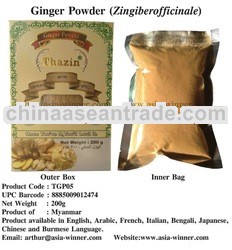 Ginger Powder (Zingiber officinale) - Thazin Brand