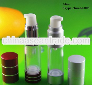 airless plastic bottles cosmeitc wholesale