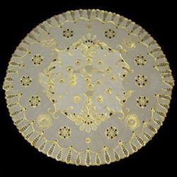 PVC 46 x 46 cm Round Tablecloths