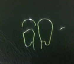 EWFMN37 - 925 Sterling Silver Kidney Ear Hook