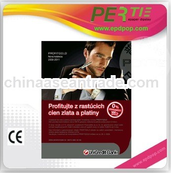 alcohol display stand e-paper display for POP decca advertisement