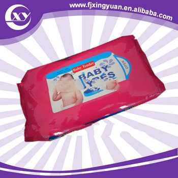 alcohol-free baby wet wipes for child care