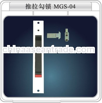 aluminum sliding door lock hook lock sliding handle MGS-04