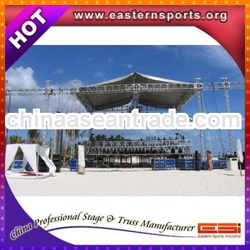 aluminum spigot truss and truss system