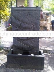 Fountain banana leaf