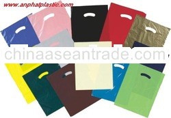 T-shirt bag, Die cut handle bag, bag on roll, blocked bag,....