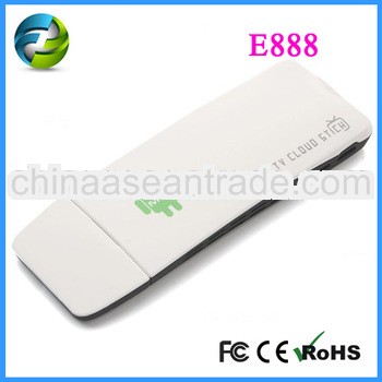 android mini pc E888 smart tv box RK3188 Quad Core RAM 2G ROM 8G HDMI WIFI Bluetooth