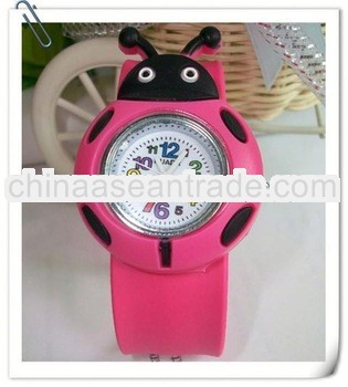 animal character watches kids slap on watch cartoon