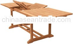 Rectangular Ext. table 120x180/240x75