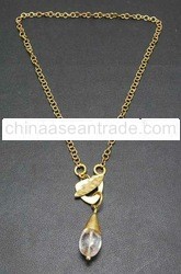 Brass necklace