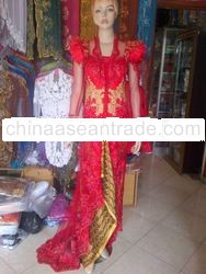 2013 Wedding Kebaya Dress & Batik Skirt (B047)