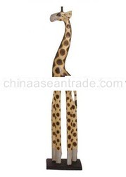 Wooden giraffe