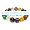 multicolored mantra bracelet 50%Off health, happiness, prosperity