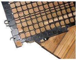 Teak Wood Garden Tile