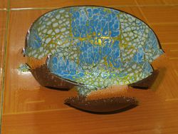 Lacquer coconut bowl