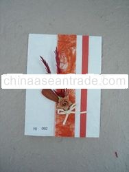 Handmade wedding cards