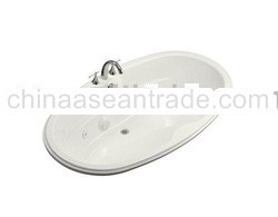 Kohler K-1148 Proflex Collection 72" Drop In Jetted Bath Tub with Center Drain