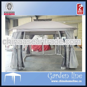 art double roof steel gazebo GAZ00058