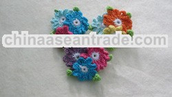 flower Crochet Brooch
