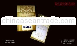 Invitation Card Merk Maiosy Type D503