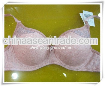 austerity understated style cotton bra no padding cotton