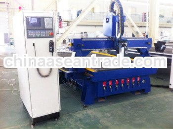auto tool changer cnc router with vacuum pump