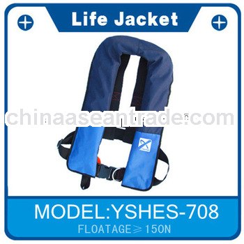 automatic inflatable life vest neoprene swimsuit
