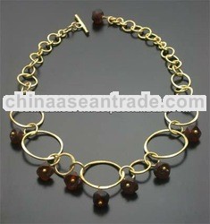 Brass necklace