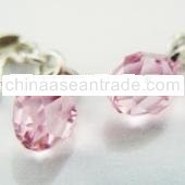 Crystal Silver Earring MG--005-A01