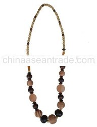 Wooden Beaded Necklace
