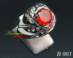 stainless ring without metal coating