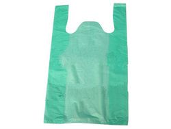Vest carrier plastic bag made in 