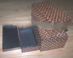 Rectangular Wooden Batik Small Box