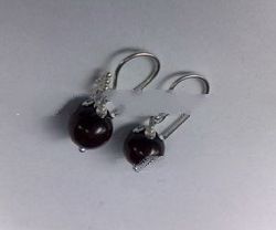 EHFMN10 - SS French Ear Hook with Tiger's Eye