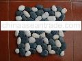 Pebble Tiles Black&White#108