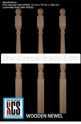 woodden newel-balusters