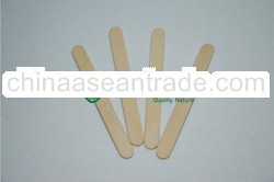 Eco-Friendly Round Edged Pine Wooden Ice Cream Sticks