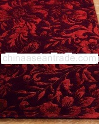 Scarlet Silk" Rug