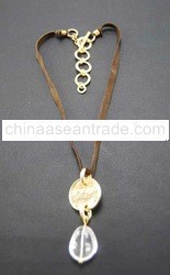 leather necklace