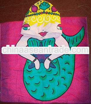 baby beach towel with hood for kids