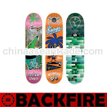 backfire skateboard 100% canadian maple decks