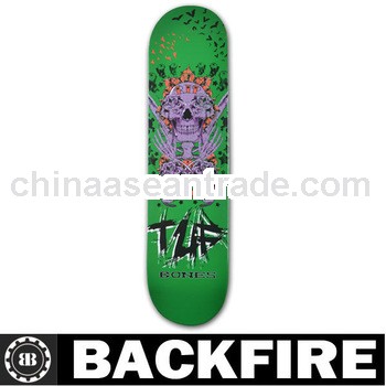 backfire skateboard outside wooden deck,skateboard deck