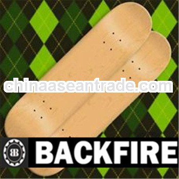 backfire wooden deck,skateboard deck