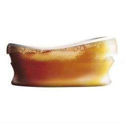 WS Bath Collections Epoca Egg Polvere 72 Inch Pedestal Acrylic Freestanding Tub