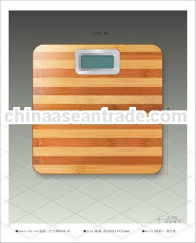 bamboo bathroom scale-DB5718
