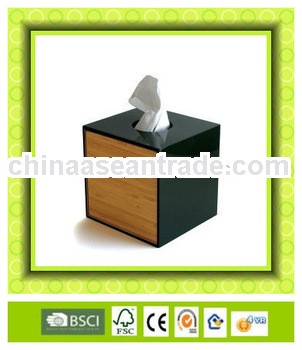 bamboo napkin box